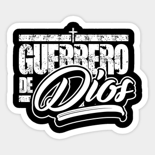 Guerrero de Dios Sticker